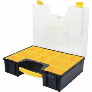 10-Compartment Deep Pro Small Parts Organizer Tool Boxes