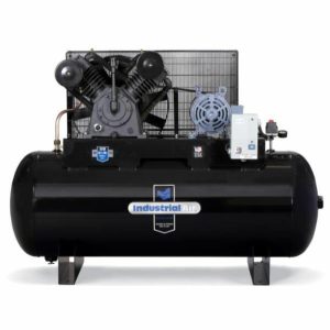 10 Hp 230V 120 Gallon Horizontal Two Stage With Century Motor Air Compressor Tools