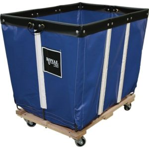 12 Bushel Vinyl Basket Truck, Blue Carts & Trucks