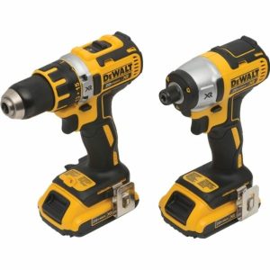 1/2 In 20 Volt Max Brushless Cordless 2-Piece Combo Kit Power Tool Kits