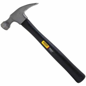 16 Oz 12.75″ Rip Claw Hammer W/ Wood Handle Hammers