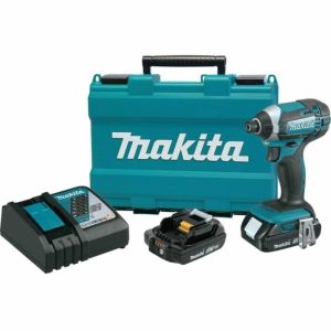 18 Volt Lxt Lithium-Ion Compact Driver Kit, Cordless, 2.0 Ah Impact Drivers