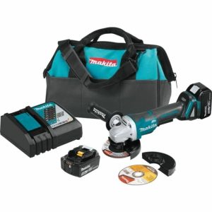 18 Volt Lxt Lithium-Ion Cut-Off/Angle Grinder Kit, Cordless, 5.0 Ah Grinders & Accessories