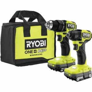 18V Cordless Compact 1/2 Inch Drill And Driver Kit Power Tool Kits