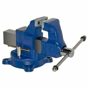 3 In. Heavy-Duty Machinist Vise W/ Swivel Base Hand Tools