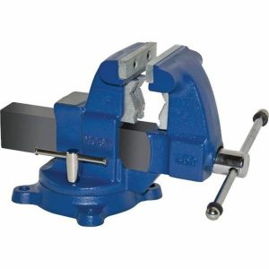 4-1/2 In. Tradesman Combination Pipe And Bench Vise W/ Swivel Base Hand Tools