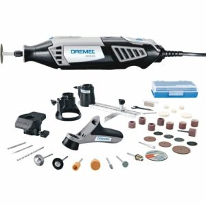 4000 Series Corded Rotary Tool W/ Storage Case Drills & Accessories