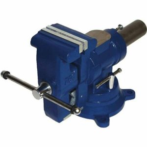 5-1/8 In. Multi-Jaw Rotating Combination Pipe And Bench Vise Swivel Base Hand Tools