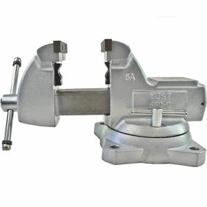 5 In. Combination Pipe And Bench Mechanics Vise W/ Swivel Base Hand Tools