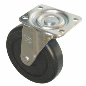 5 Inch Swivel Plate Caster W/Hardware For Cube Truck Material Handling