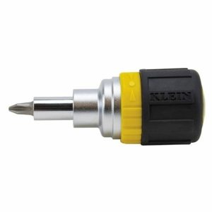 6-In-1 Ratcheting Stubby Screwdriver Drivers, Ratchets & Wrenches