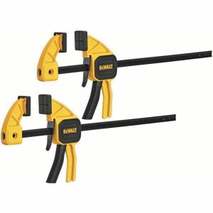 6 In 100 Lbs. Trigger Clamps 2-Pack With 2.43 In Throat Depth Hand Tools