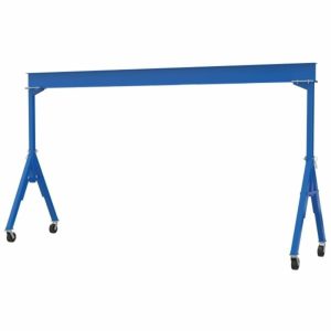 6000 Lb Capacity Blue Steel Fixed Height Gantry Crane 10′ Lifts & Cranes