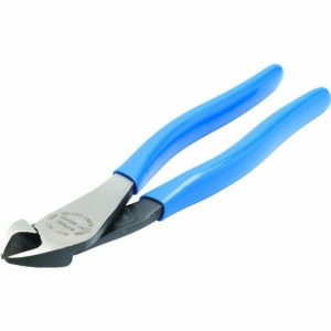 8″ High Leverage Angled Head Diagonal Cutting Pliers Hand Tools