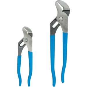 9.5 In. And 6.5 In. Tongue And Groove Pliers Set Hand Tools