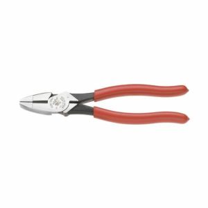 9” High-Leverage Side-Cutting Pliers, Handle Helps Absorb “Snap” Hand Tools