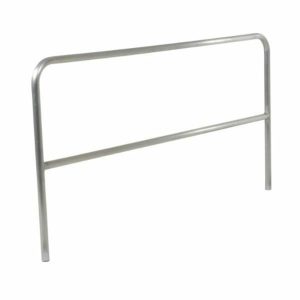 Aluminum Safety Railing 84 Inch Long Material Handling