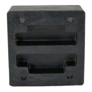 B-1213-4 Rubber Molded Dock Bumper, Rectangular Barriers & Protectors