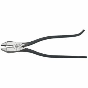 Black Ironworker’s Plier 9″ With Slim Head And Plain Handle Hand Tools