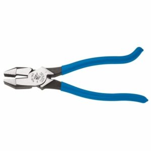 Blue High Leverage Ironworker’s Plier 9″ For Heavy-Duty Cutting Hand Tools