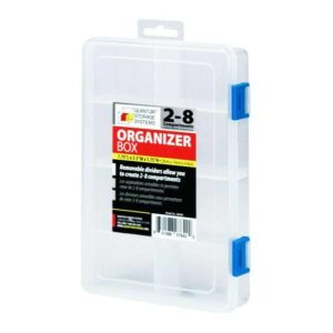 Clear Compartment Storage Box 7-3/4X5-1/2X1-3/4 In Package Of 12 Tool Boxes