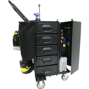 Complete Locking H3O Cart Mobile Shop Work Stations