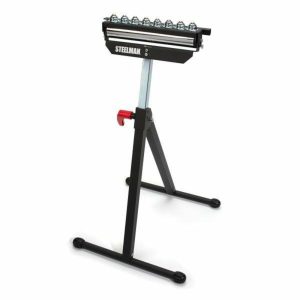 Equipment 3 In 1 Roller Material Support Stand Sawhorses & Stands