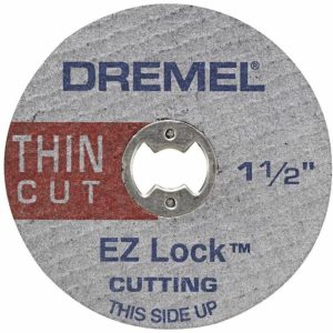 Ez Lock 1-1/2″ Thin Cut-Off Wheels Pack Of 5 Power Tools