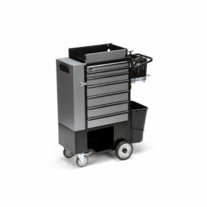 Fc-100Cswbt Carbon Steel General Maintenance Cart With Tool Bag Tools Mobile Shop Work Stations