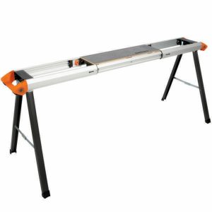 Lightweight Aluminum Sawhorse, Expandable Length, 70″ X 29″ Sawhorses & Stands