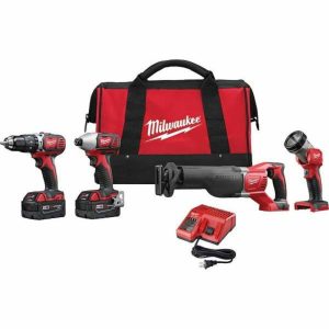 M18 18V Li-Ion Cordless Combo Tool Kit W/ Two 3.0Ah Batteries And Charger Power Tool Kits