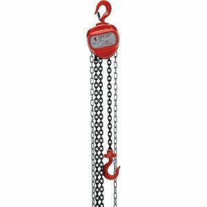 Manual Chain Hoist 2,000 Pounds Capacity 10 Feet Jacks