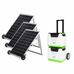 Platinum 1800W/60Ah Pe System W/Power Pod And Solar Panels Chargers & Generators