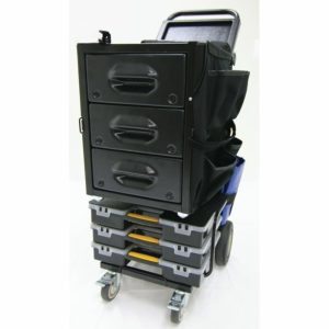 Sd Express Cart With 3 Lockable Drawers Tool Bag And Tools Mobile Shop Work Stations