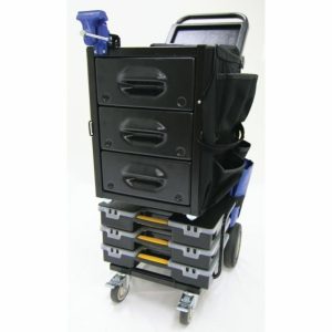 Sd Express Cart With Vise 3 Lockable Drawers Tool Bag And Tools Mobile Shop Work Stations