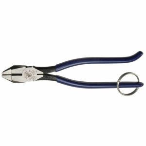 Slim Ironworker Plier 9″ With Tether Ring Hand Tools