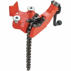 Top-Screw Model Bc210A 1/8 In. To 2-1/2 In. Pipe Capacity Bench Chain Vise Hand Tools