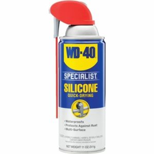 Water Resistant Silicone Lubricant With Smart Straw Sprays 11 Oz Lubricants