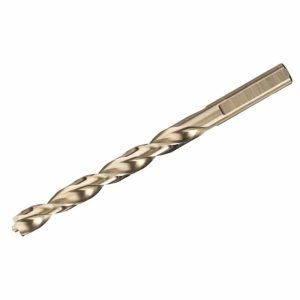 1/2″ Gold Ferrous Oxide Pilot Point Drill Bit, No Spin Shank Drills & Accessories