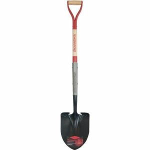 25.75 In Wood Handle Super Socket Digging Shovel Hand Tools